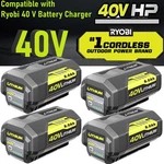 1-4PACK 8.0AH Battery Volt For Ryobi Lithium OP40602 With Led. Fixed Price $147.00.