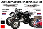 2006 2007 Honda Trx Decal Graphic Sticker Oem Kit Mark Set Sportrax. Fixed Price $39.99.