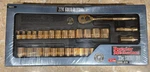 Popular Mechanics 22K Gold Plated Tool Set 33 Pieces. Fixed Price $250.00.