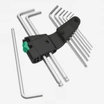 Wera 022087 Sm Ball-end L-key Set, Metric, Chrome-plated. Fixed Price $36.06.