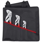 00 19 55 S6KNIPEX 3 Pc Pliers Wrench Set In Tool Roll. Fixed Price $211.18.