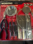 Workpro 16 Pc. Precision Tool Set. Fixed Price $34.95.