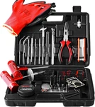 Heavy Duty Tire Repair Tools Kit - 108 Pcs Set Truck Box For Motorcycle, Ca. Fixed Price $58.68.