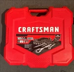 Craftsman Mechanics Tool Set Pieces (105 Pc) Gunmetal Chrome CMMT45304. Fixed Price $94.95.