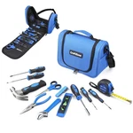 21-PIECE Basic Household Hand Tool Kit,home Repair Set Bag For Dorm/offi.... Fixed Price $37.75.