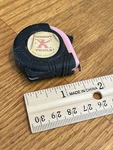Tomboy Tools Small Measuring Tape Length 3 Handy Pink. Fixed Price $8.99.