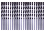 20PCS Masonry Drill Bits 1/4" Carbide Tipped Black/white Stone Bricks Concrete. Fixed Price $25.21.