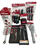 Hyper Tough 9 Piece Tool Lot Set Scrub Brush Knife Wrench Tape Measure Hex New. Fixed Price $69.99.