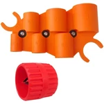 New 1/4''-1'' Depth Gauge And 1/8'' 1-5/8'' Pipe Deburring Tool Kit, Plumb.... Fixed Price $42.81.