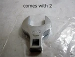 Set Of Titan 61048 Drive 1-1/2-INCH Full Polish Crowfoot Wrench. Fixed Price $18.75.