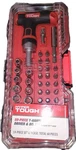 New 59 Piece Hyper Tough Ratcheting T-handle Driver & Bit Set Case. Fixed Price $18.99.