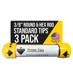 T&t Tools Standard Tips For 3/8" Soil Probe Rods - With Stick Mighty .... Fixed Price $30.33.