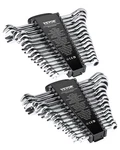 Vevor Combination Wrench Set 30 Pcs Sae 1/4" To 1", Metric 8-24MM Organizer Rack. Fixed Price $92.12.