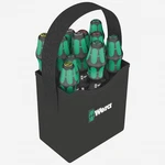 Wera 004313 2GO 300 Kraftform Screwdriver Set With Tool Quiver. Fixed Price $136.90.