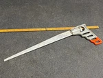 Vintage Miller Falls Multiposition Keyhole Saw Cast-iron Pistol Grip Handle Usa. Fixed Price $21.00.