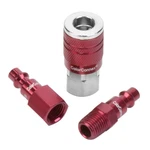 Legacy A72452C, A73452D Coupler/plug Kit, 1/4, Steel/aluminum, Color Connex. Fixed Price $7.95.