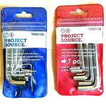 2X Project Source Hex Key - 7 Piece Sae & 8 Metric Packs Both Sets!. Fixed Price $6.62.