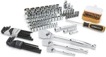 Gearwrench 131 Piece 1/4", 3/8", 1/2" Drive Sae/mm Mechanics Tool Set - 89089. Fixed Price $129.00.