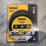 Dewalt DWA1240CMB 12-IN 40T Combo Pack Saw Circular Blades. Fixed Price $48.95.