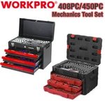 Workpro 450PC/408PC Mechanics Tool Set Heavy Duty Case Box Ratchet Socket Wrench. Fixed Price $259.99.