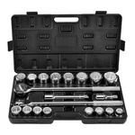 Pittsburgh 3/4 In. Drive Metric Jumbo Socket Set, 20-PIECE Hand Tool, New. Fixed Price $51.99.