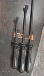 Gearwrench 82403-05 Heavy Duty Pry Bar Set 12" 17" 25" Open Box. Fixed Price $54.99.