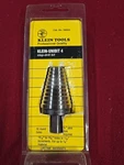 Klein Tools Unibit # 59004 Step Drill 10 Hole Sizes: 13/16 1-3/8 Usa. Fixed Price $79.99.