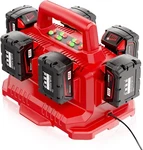 For Milwaukee 48-59-1806 M18 Volt Six Pack Sequential Compact Size Charger. Fixed Price $98.99.