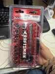 Craftsman Versastack 24 -piece Metric Mechanics Tool Set CMMT12110LZ (ECP019528). Fixed Price $19.99.