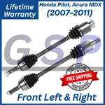 Gsp Oem Front Cv Axles For 2007-2011 Honda Pilot/acura Mdx ,lifetime Warranty.. Fixed Price $242.99.