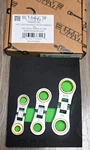 Vim Tools Nano Flex Stubby Sae Ratcheting Wrench Set 1/4" 9/16" #FPRWS100. Fixed Price $149.99.