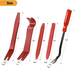 5 Pcs Nylon Auto Trim Removal Tool Kit No-scratch For Car Panel. Fixed Price $7.28.