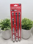 Craftsman 10 Pc Accessory Drive Tool Set 1/4" 3/8" 1/2 CMMT42351 New. Fixed Price $29.89.