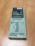 Sears Craftsman Butt Hinge Template 2575 Original Box. Fixed Price $17.98.