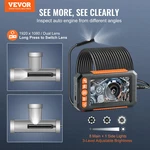 Endoscope Camera With Lights Dual Lens Borescope 49.2FT Cable 4.3" Screen. Fixed Price $79.99.