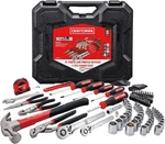 Craftsman 102-PC Home & Car Tool Set, Sae/metric Sockets, Ratchets, Pliers, Hamm. Fixed Price $122.99.