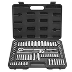 New Hot/ Socket SET,69 PIECES,3/8&1/4 Inch Drive And Ratchet Set,sae. Fixed Price $62.53.