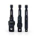 Husky 3-PIECE 2.5 X 1/4 3/8 1/2 Impact Socket Adapters Set, HISKDRAPT3PCNN. Fixed Price $13.70.