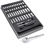 47 Piece Socket, Ratchet, Accessories Tool Set, 1/4-INCH Drive, Sae And Metric,. Fixed Price $83.27.