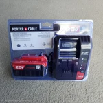 Porter Cable 20V Max 4AH Lithium Ion Battery & Rapid Charger Kit PCC685LCK. Fixed Price $100.00.