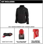 Milwaukee 234B-21 M12 Women's Heated Axis Jacket Kit Black Size. Fixed Price $159.00.