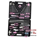 225-PIECE Pink Set, Sae & Metric Mechanics Hand With Toolbox,. Fixed Price $114.50.