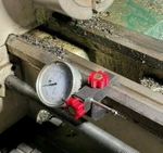 Grizzly G0602 And 752 10 X 22 Mini Lathe Dial Indicator Carriage Stop. Fixed Price $34.95.