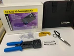 Platinum Tools 90151 RJ45 Kit W/hd Crimp Tool, Stripper, Scissors, Ezs & Case. Fixed Price $89.10.