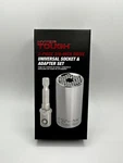 Hyper Tough 2-PIECE 3/8-INCH Drive: Universal Socket & Adaptor Set. Fixed Price $12.00.
