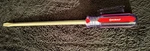 Kobalt Plastic Handle Slottedhead Screwdriver 525807. Fixed Price $8.00.
