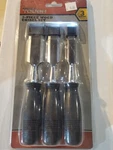 New Hyper Tough 3-PIECE Wood Chisel Set Ultra Steel High Quality 1/2", 3/4" & 1". Fixed Price $7.79.