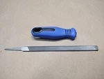 Pferd 7" Double Bevel Flat Chisel Bit Square Chainsaw File & Handle. Fixed Price $29.99.