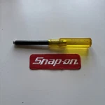 Snap-on Tools NDM50A Metric 5MM Clear Yellow Handle Insulated Nut Driver. Fixed Price $14.95.