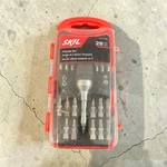 Skil Tools 28 Piece Ratcheting T-handle Screwdriver Set 009-178-SKL. Fixed Price $19.59.